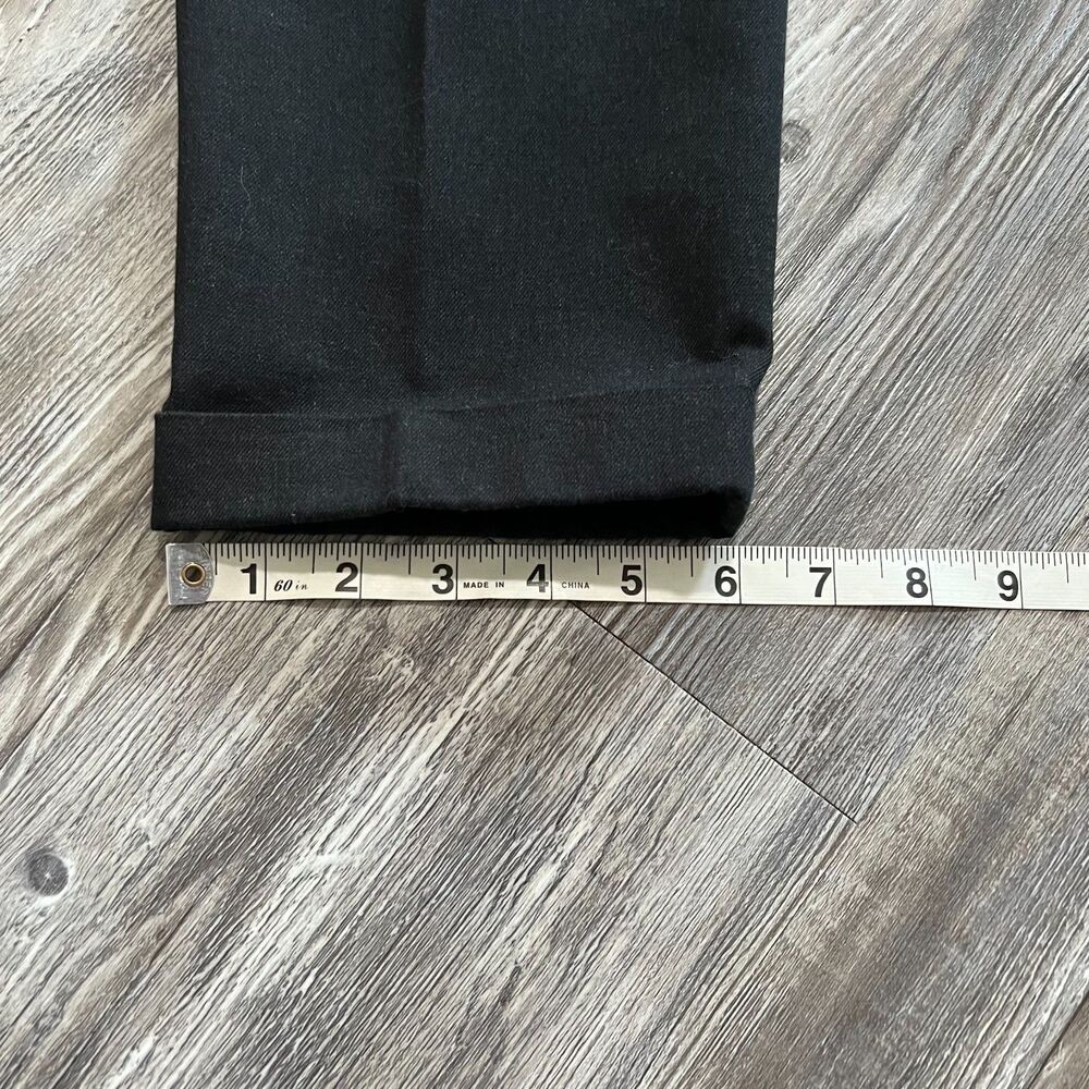 GAP Black Rib-Knit V-Neck Sweater L - Picture 6 of 7